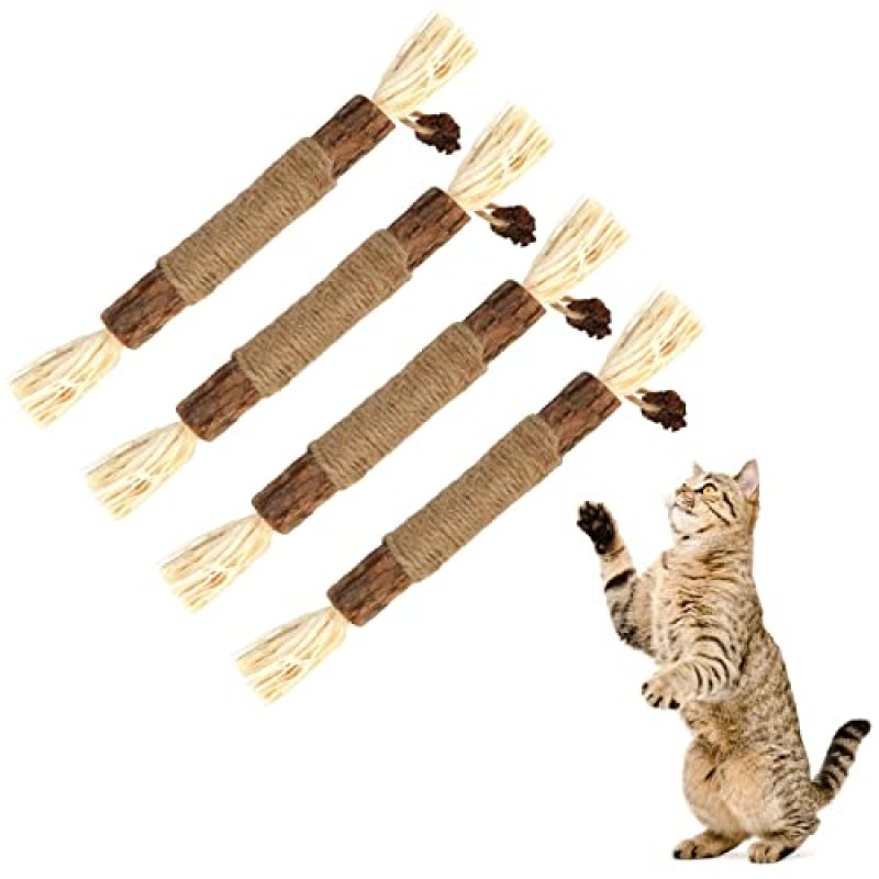 olyee Silvervine Chew Sticks,Kitten Toys Natural…
