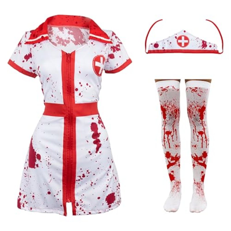 Zombie Nurse Halloween Costume