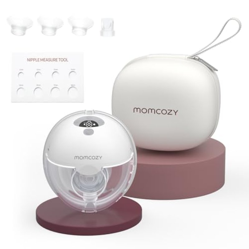 Momcozy M5 Hands Free Breast Pump, Wearable Pump…