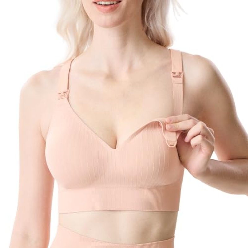 Momcozy Nursing Sports Bra