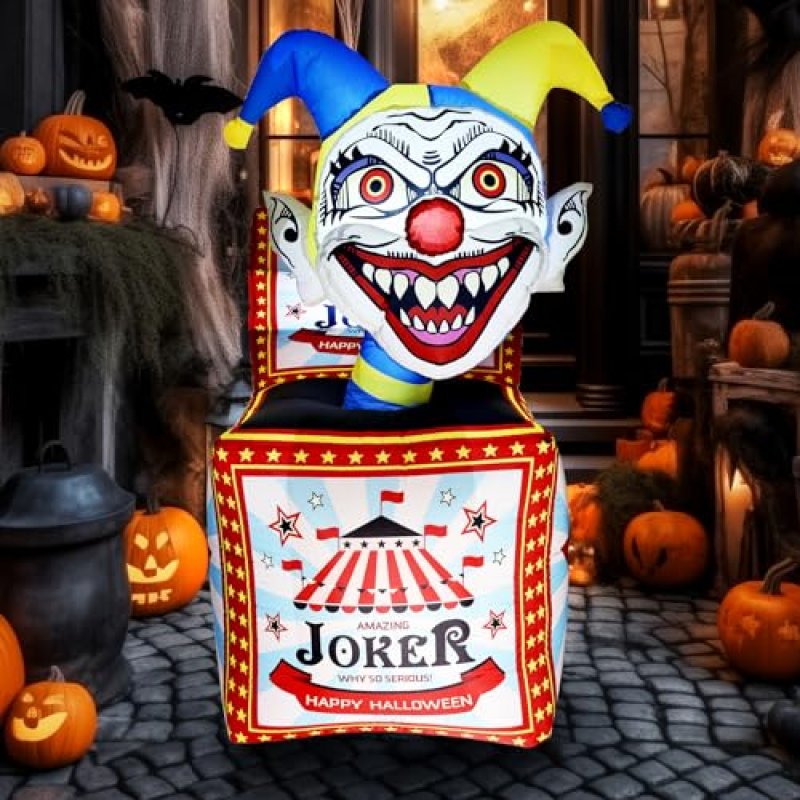 WBHome Inflatable Circus Clown