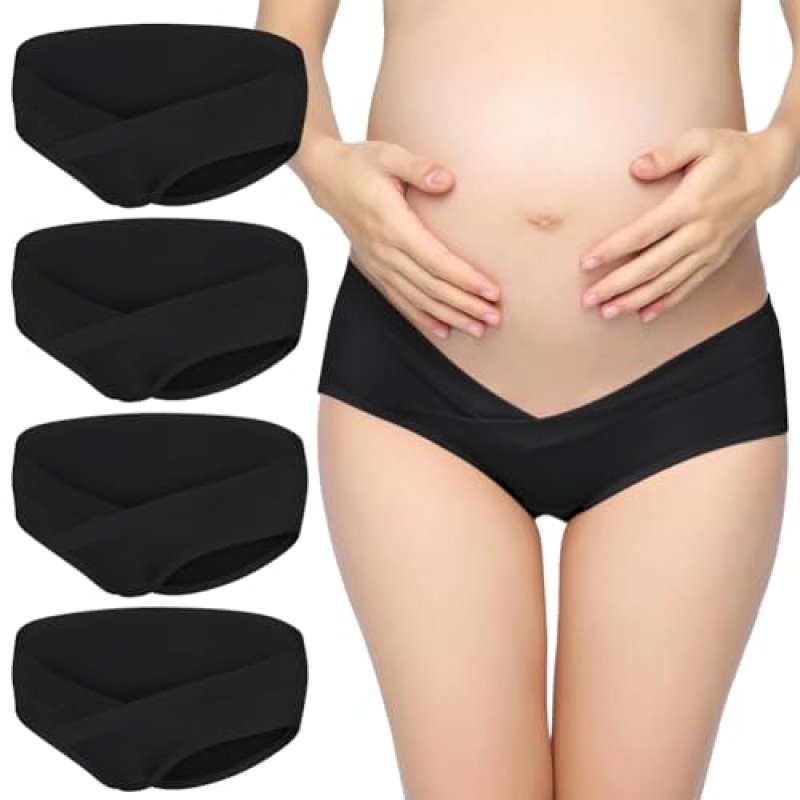 ACWOO Women's Maternity Knickers, 4PCS Soft…