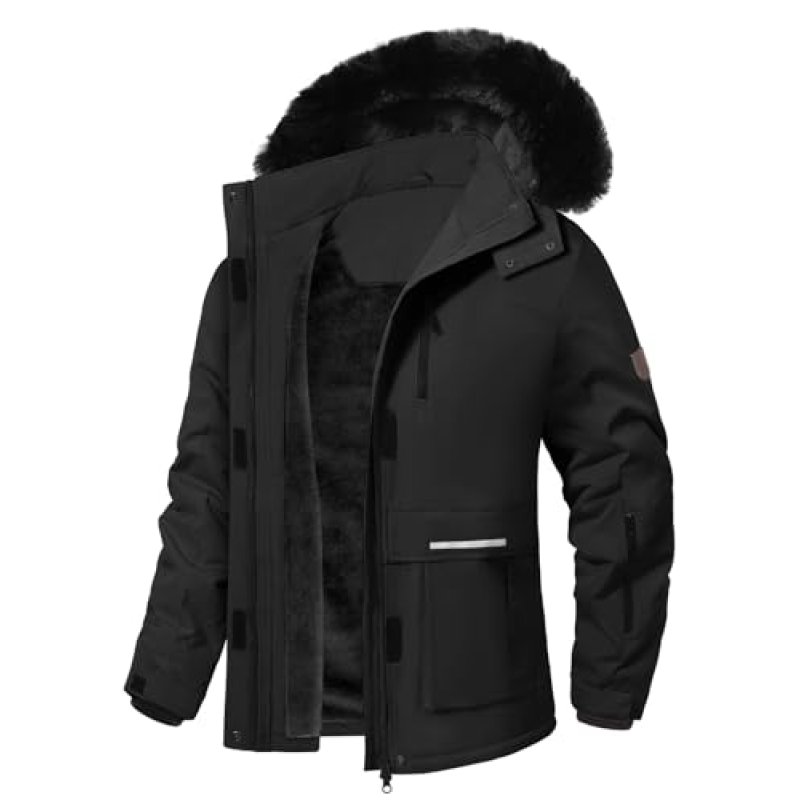 CMTOP Women's Waterproof Ski Jacket Winter Fleece…