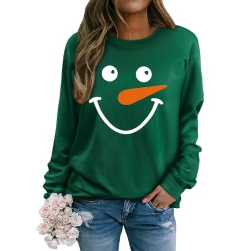 WIEIYM Women's Christmas Jumper