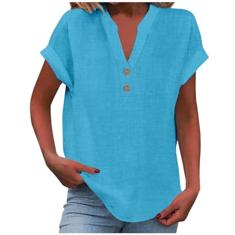 Women's Linen T-Shirt
