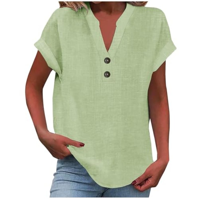 Women's Linen T-Shirt