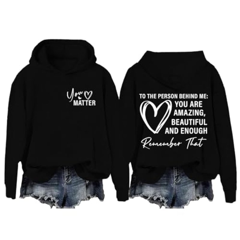 Women's Black Hoodie