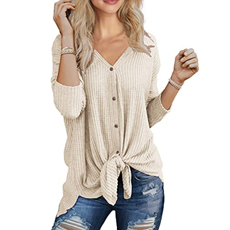 IWOLLENCE Women's Knit Top