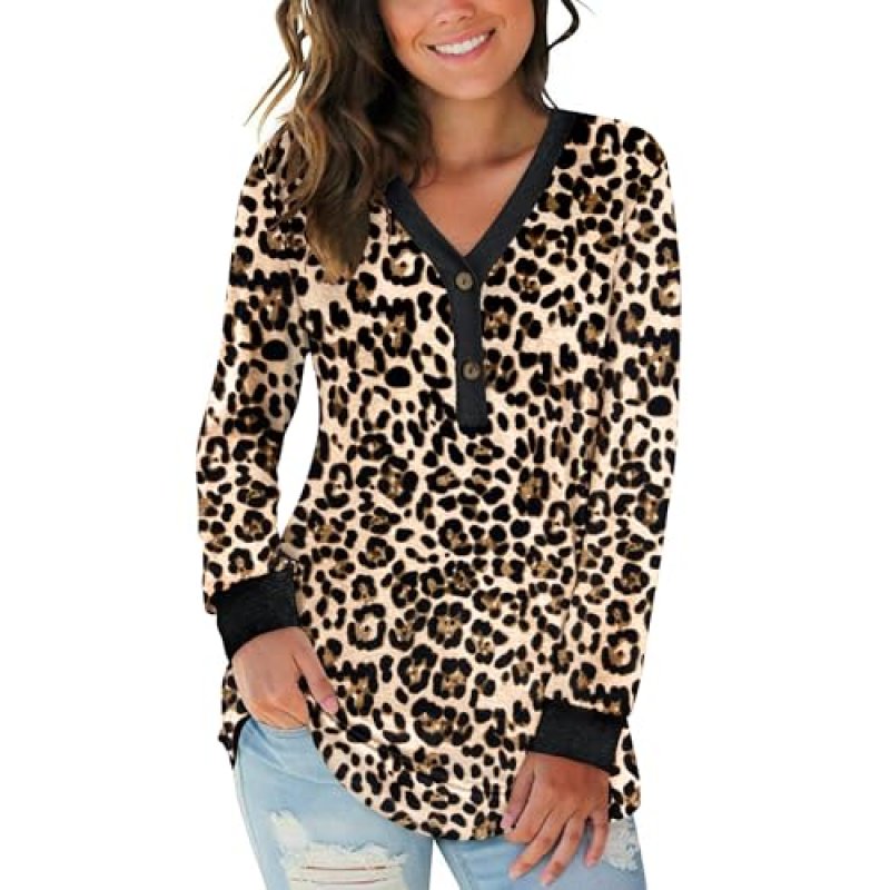 AUSELILY Women's Long Sleeve Top