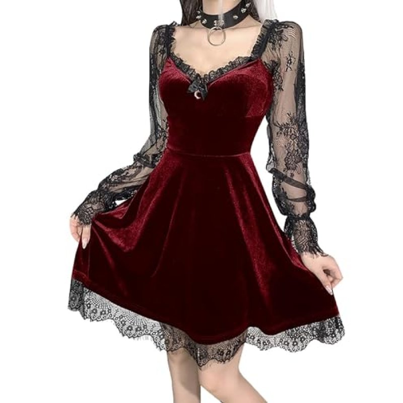 XKBHYD Women's Gothic Dress