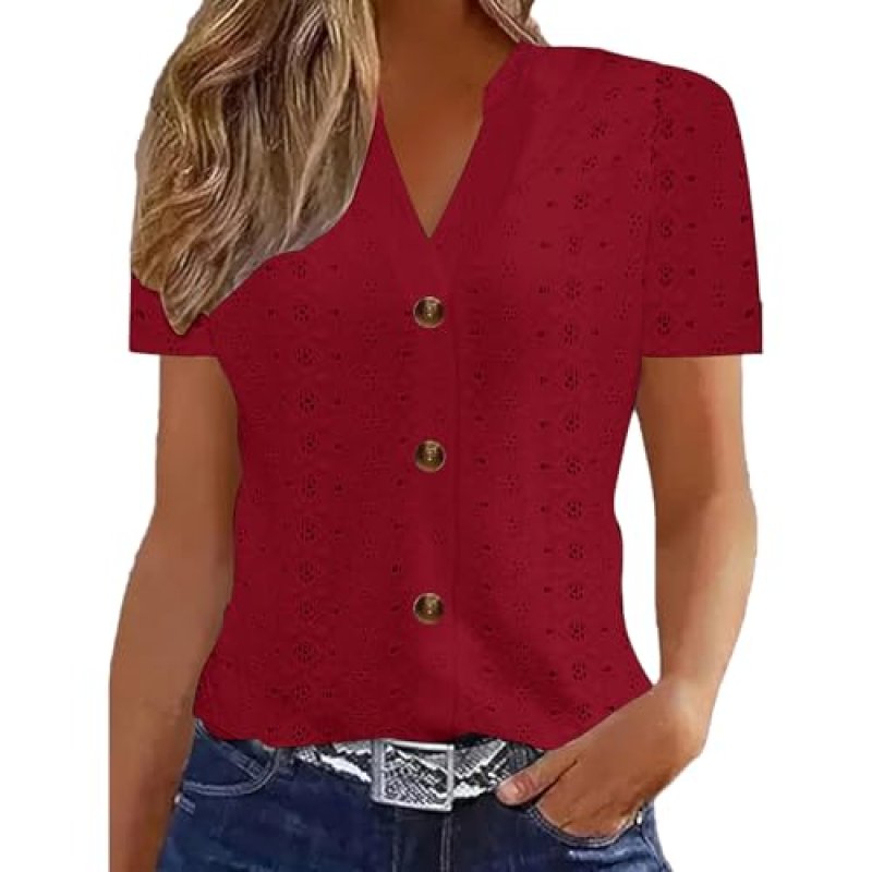 Women's Summer Babydoll Blouse