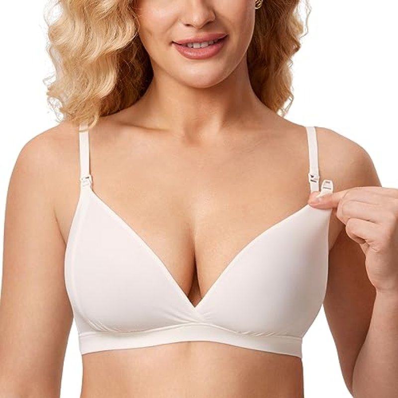 MOMANDA Women's Nursing Bras Seamless Maternity…