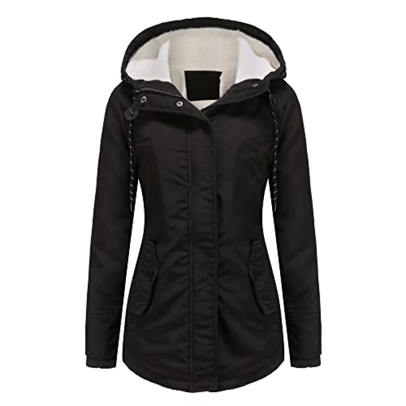 YYNUDA Womens Winter Coats Waterproof Fleece…