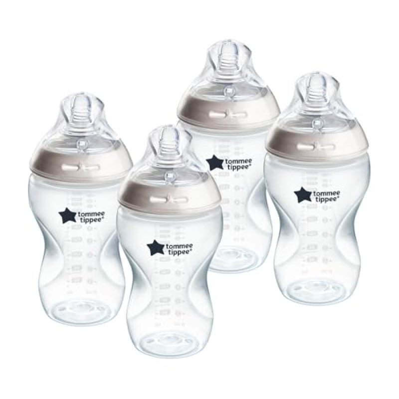Tommee Tippee Natural Start Baby Bottles for 3m+,…