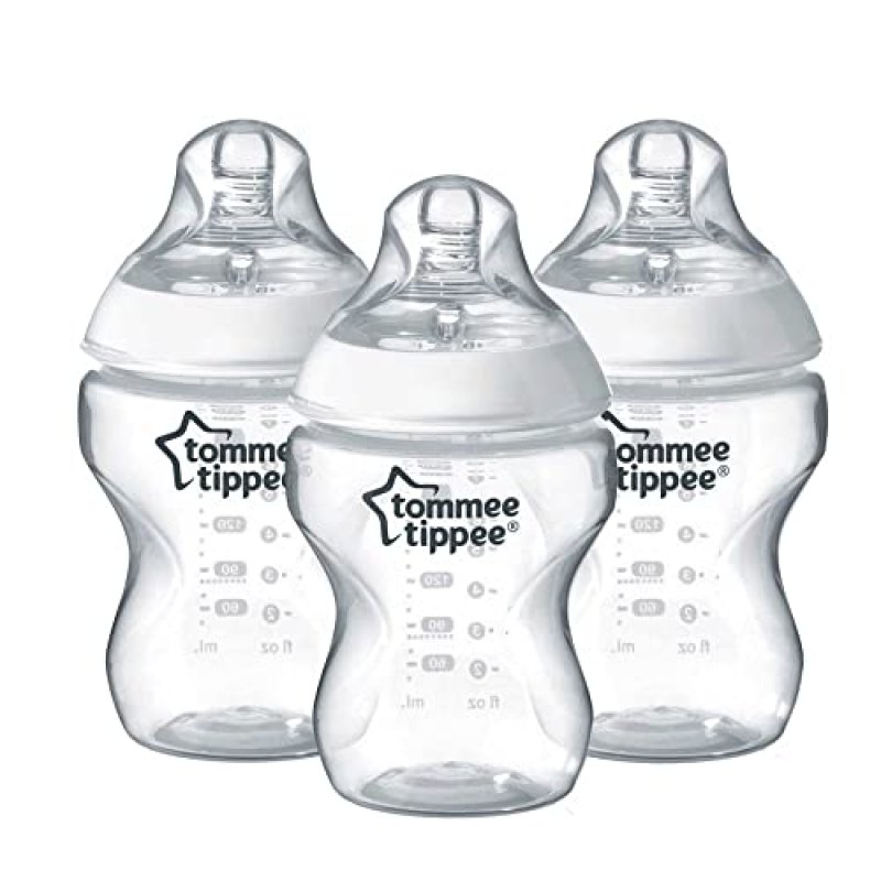 Tommee Tippee Closer to Nature® Baby Bottles,…