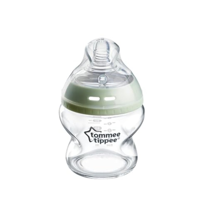 Tommee Tippee Closer to Nature Glass Baby Bottle,…