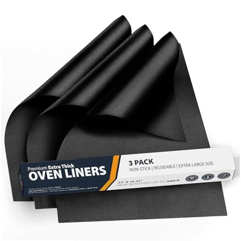 Non-Stick Oven Liners (3 Pack)