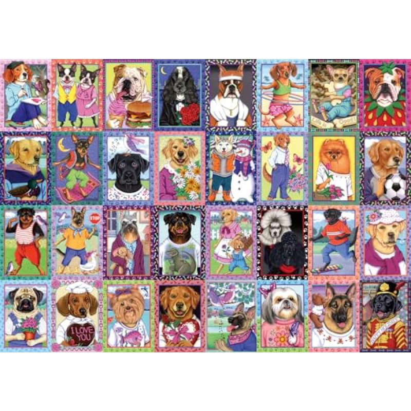 Wonder Forge Dandy Dogs Puzzle