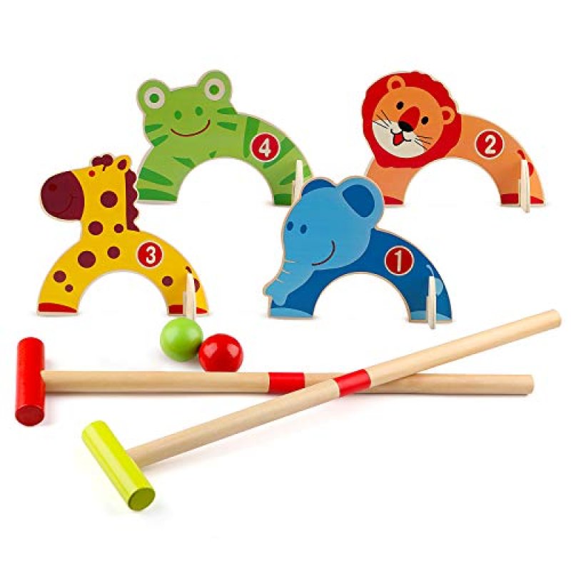 Wondertoys Animal Croquet Set