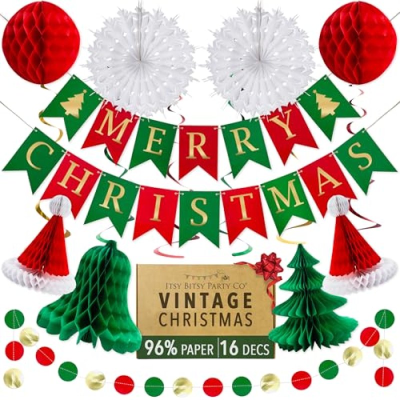 Honeycomb Christmas Set