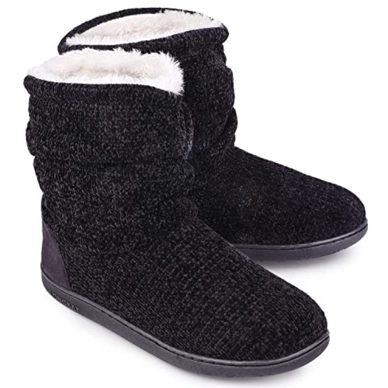 LongBay Women’s Slipper Boots
