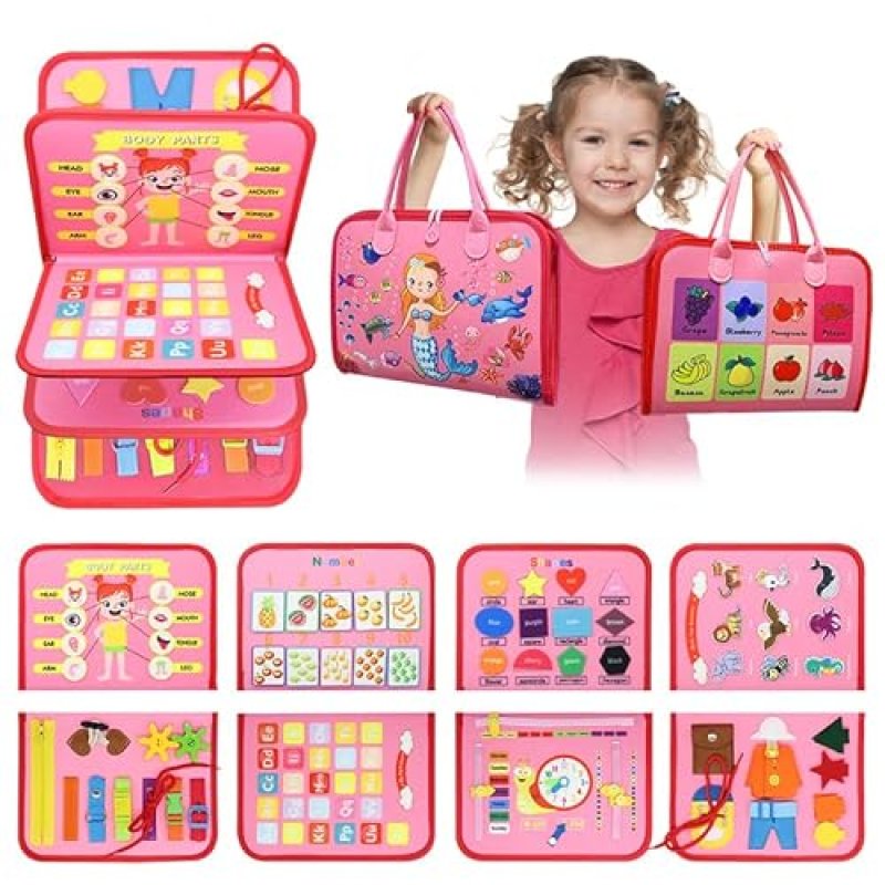 Montessori Sensory Busy Board