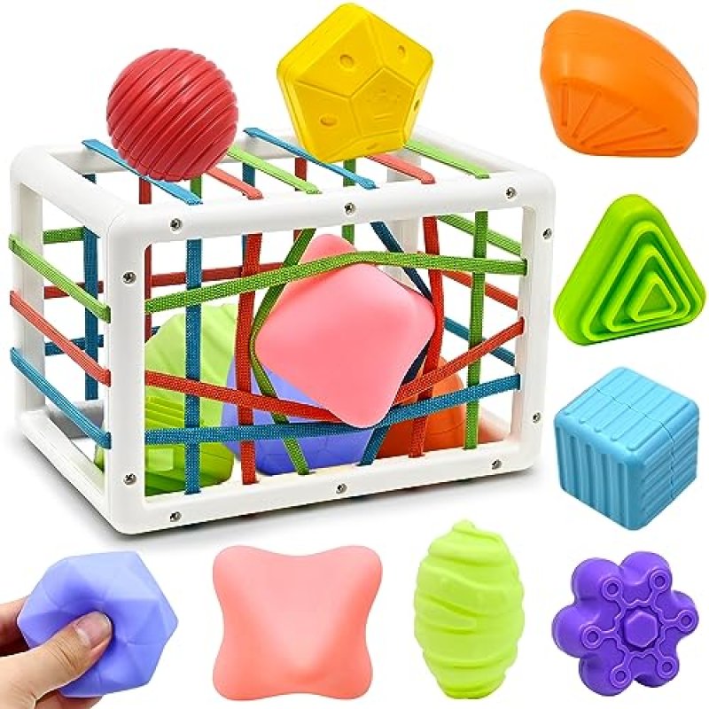 Montessori Shape Sorter Cube