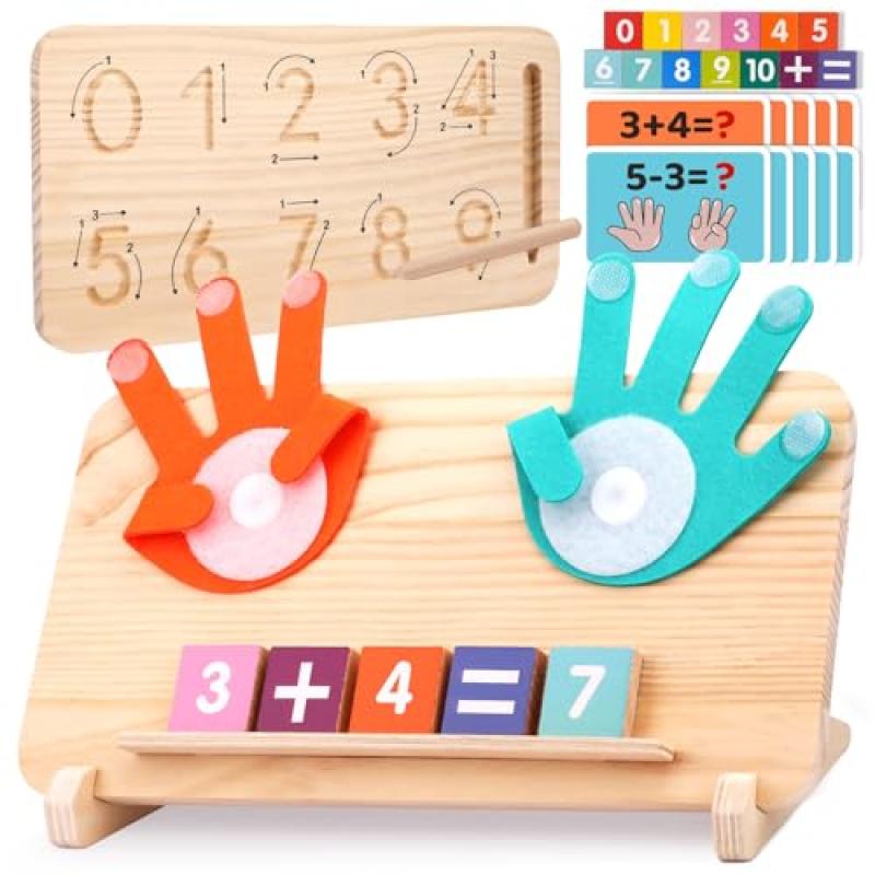 Montessori Number Tracing Board for Toddlers