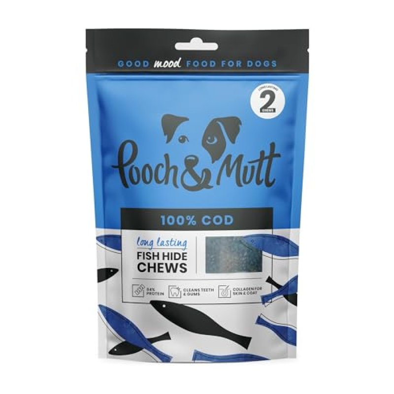 Pooch & Mutt Cod Hide Chews