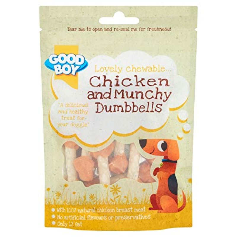 Good Boy Munchy Dumbbells