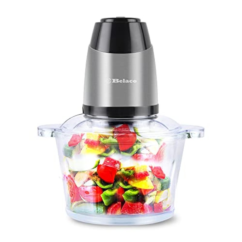 Food Processor with Glass Bowl