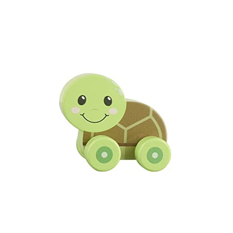 Wooden Sea Turtle Push Toy Cars