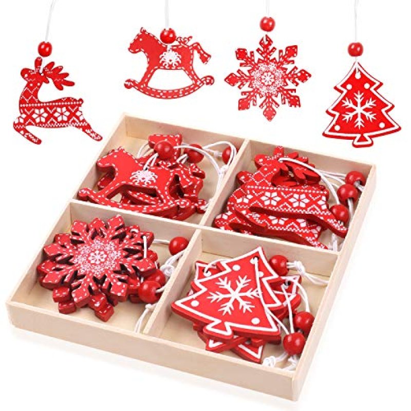 Wooden Decoration Set