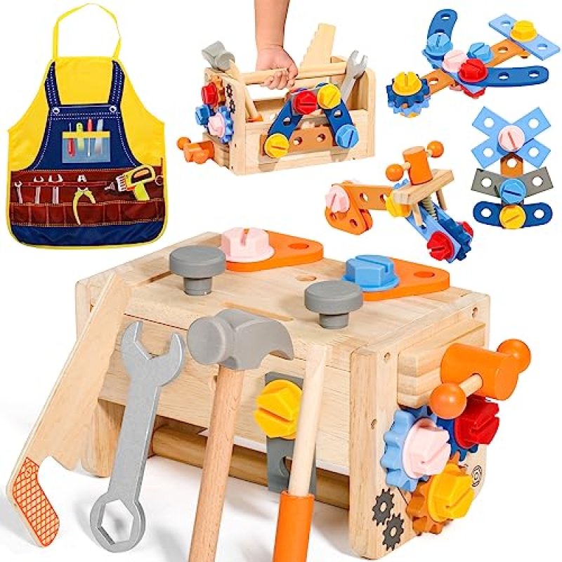 Wooden Kids Tool Set