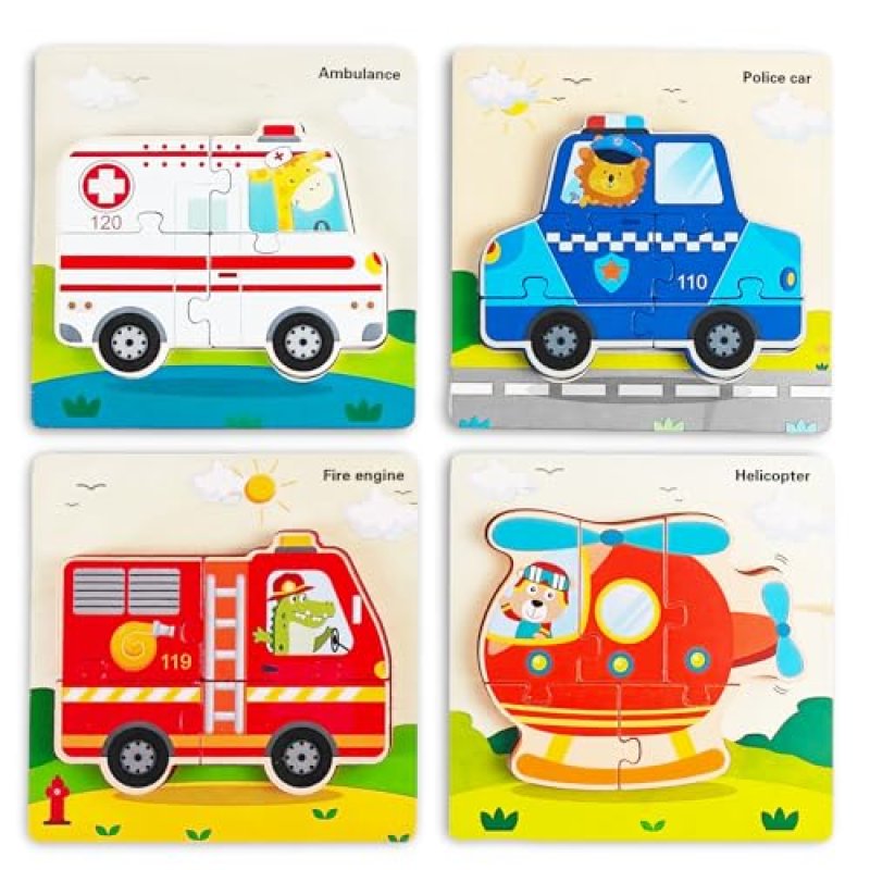 Wooden Jigsaw Puzzle for Kids