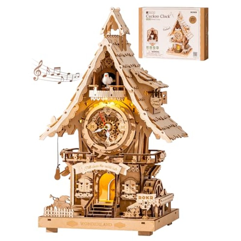 ROKR Wooden Cuckoo Clock