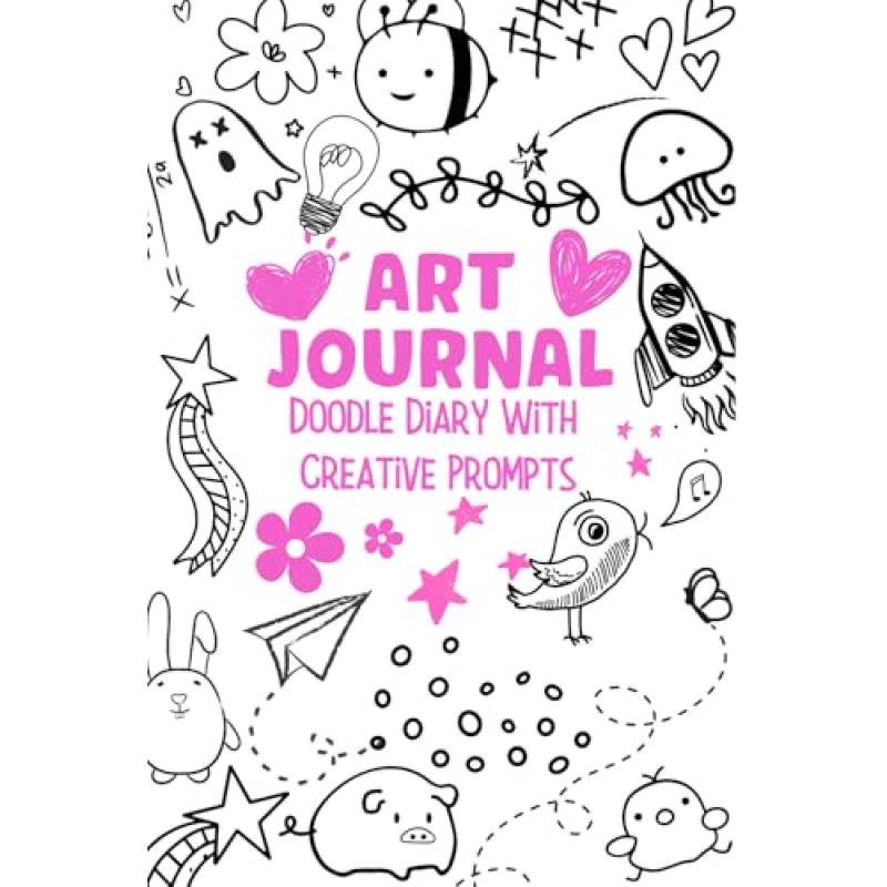 Doodle Diary with Creative Prompts