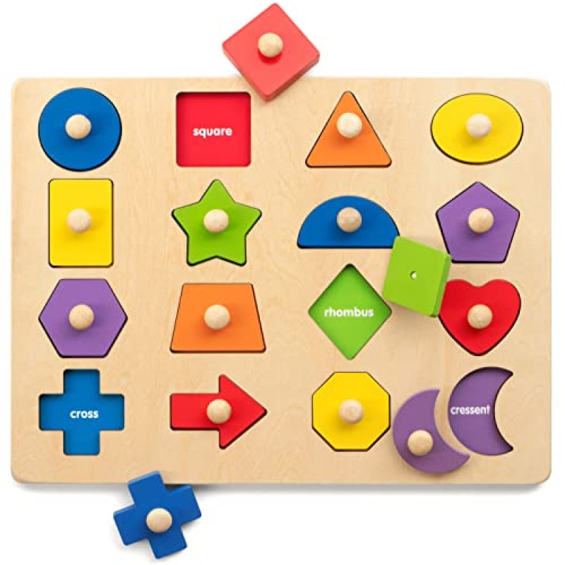 Coogam Shape Peg Puzzle