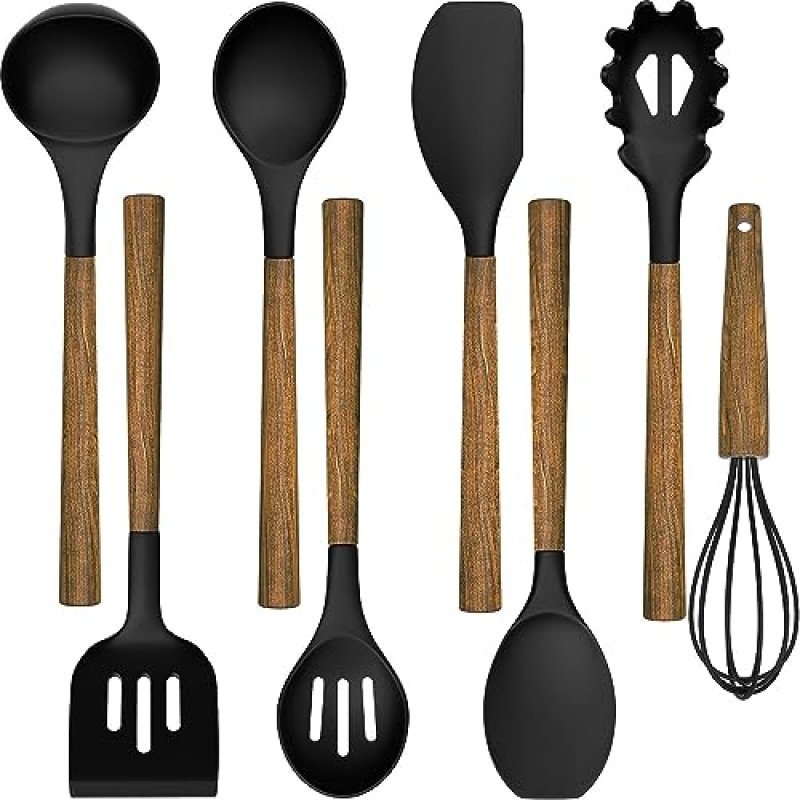 Cooking Utensils Set, 8 PCS Kitchen Utensil Set…