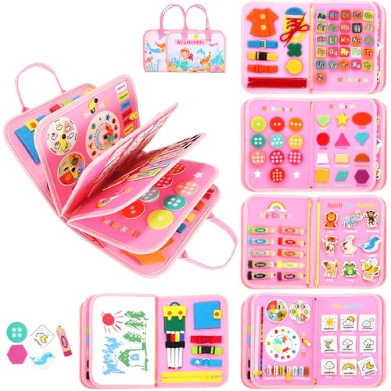 Hooku Montessori Busy Board