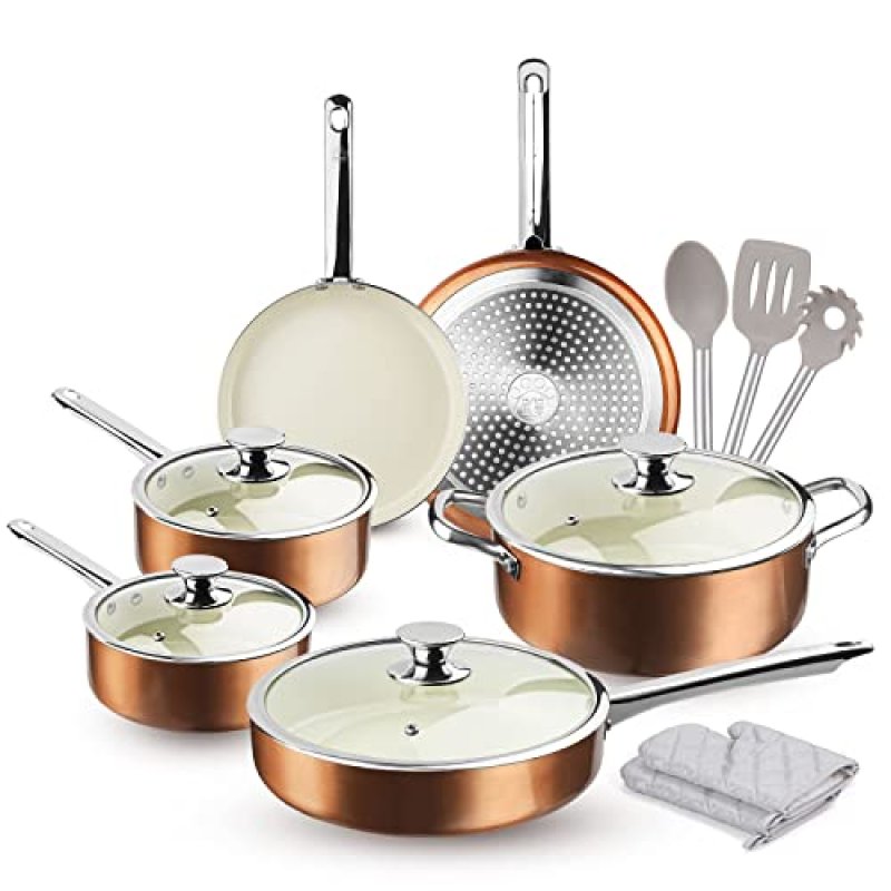 FRUITEAM Cookware Set
