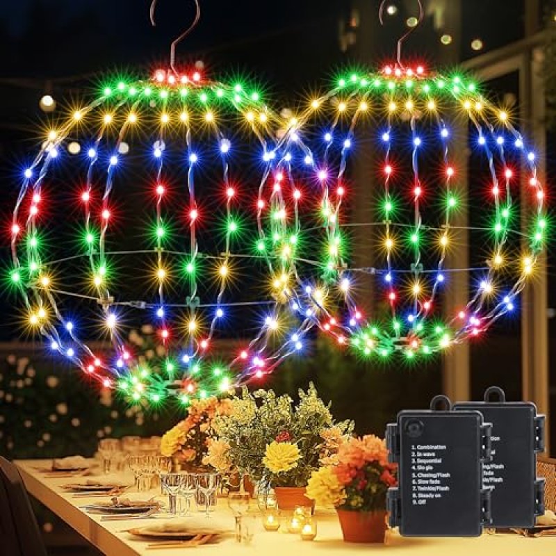 Joomer Christmas Ball Lights