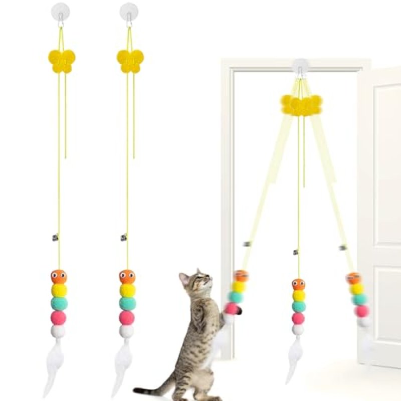 WOLMIK Door Hanging Cat Toys