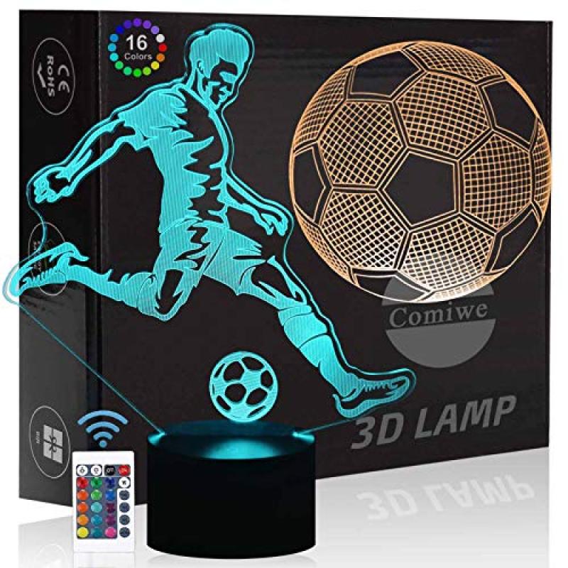 Football Soccer 3D Night Light