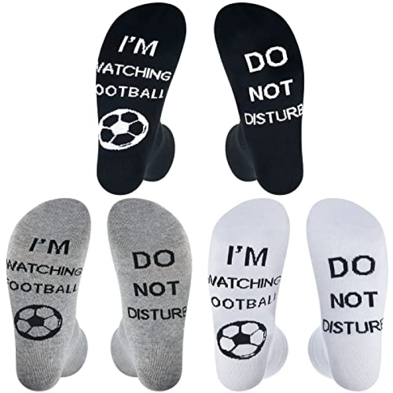 SATINIOR Football Socks