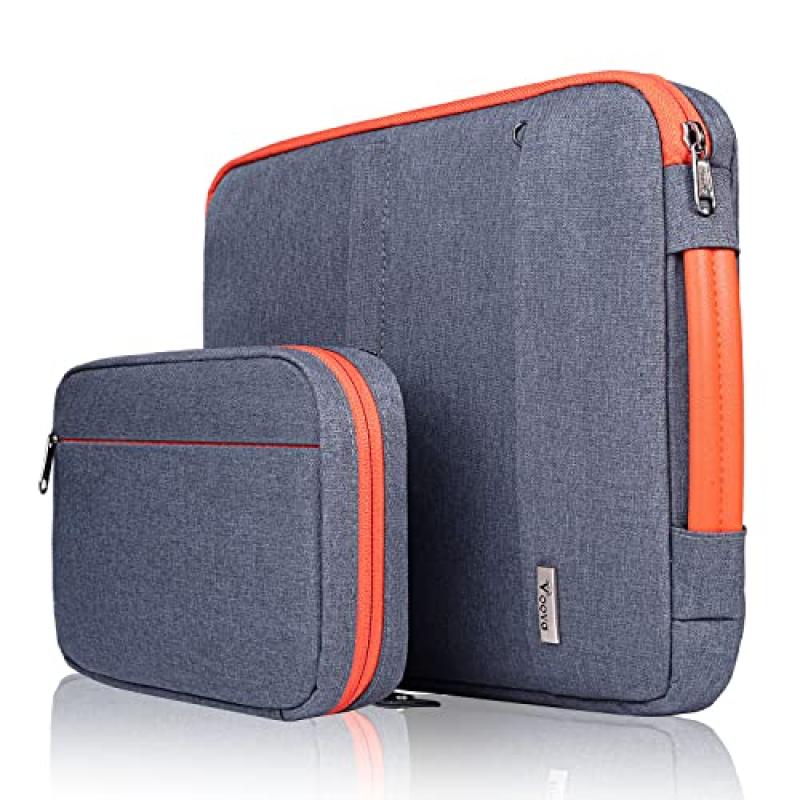 Voova Laptop Sleeve Case with Accessories Organiser