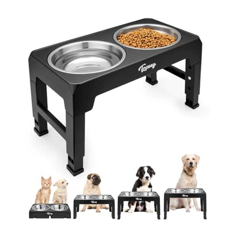 Toozey Elevated Dog Bowl