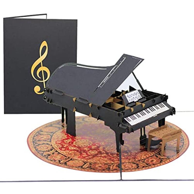 PopLife Grand Piano Pop Up Card