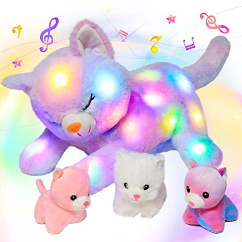 Hopearl Musical Plush Cat