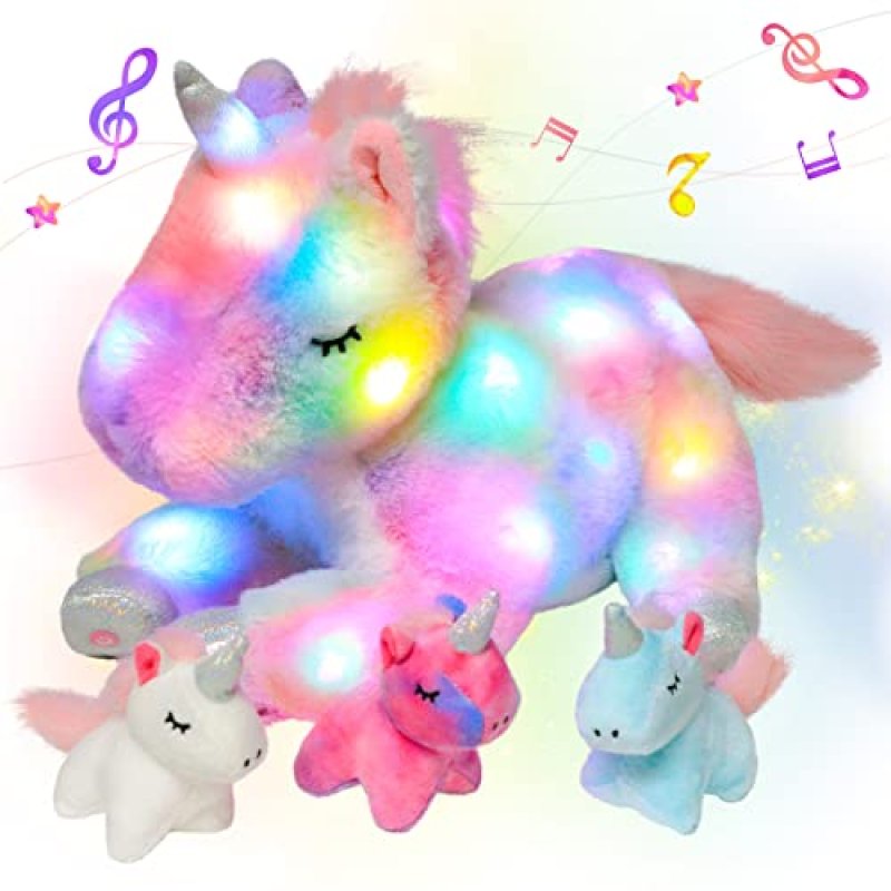 Hopearl Musical Unicorn Playset